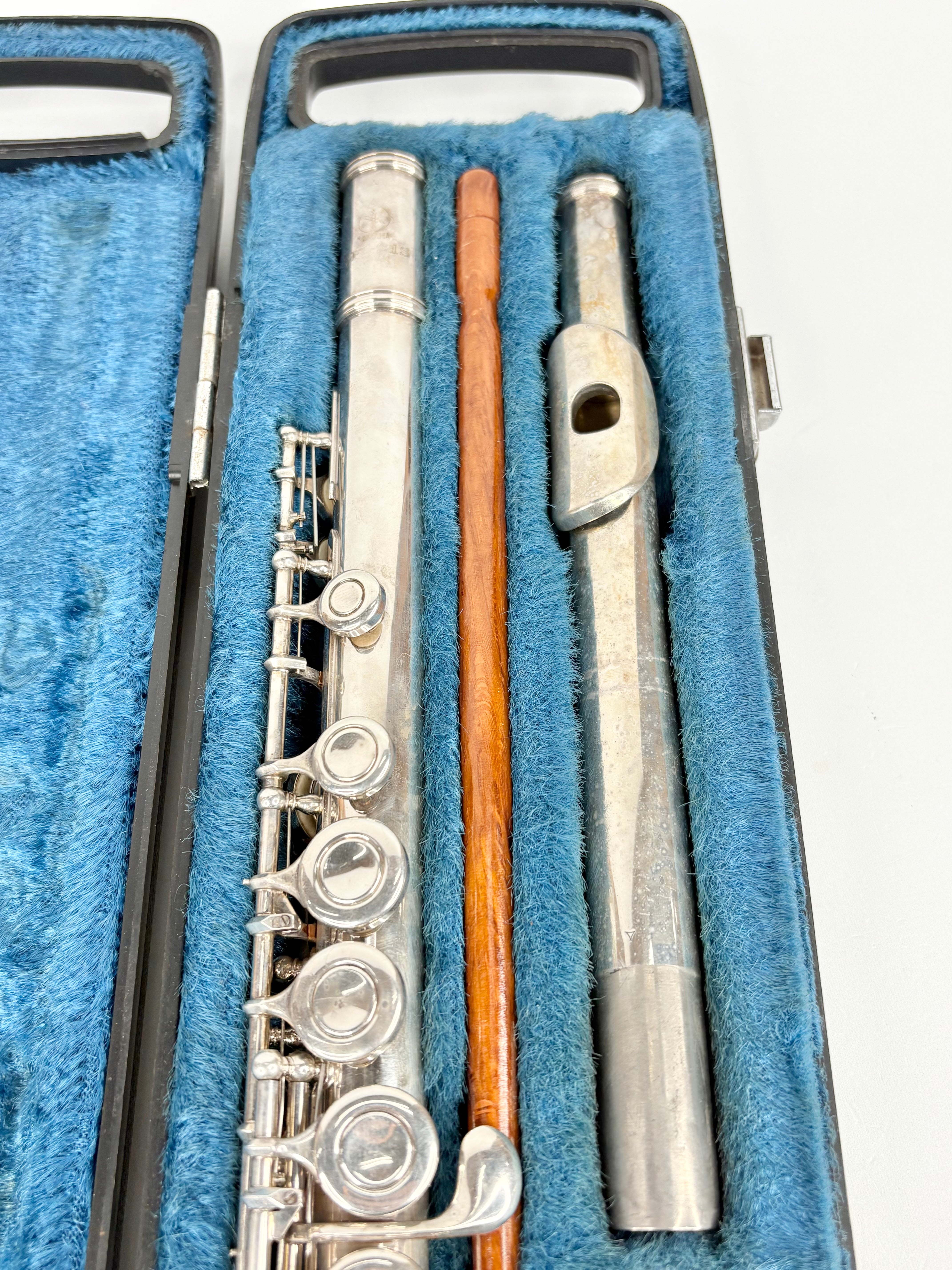 Vintage Yamaha YFL-24S Silver Plated Flute