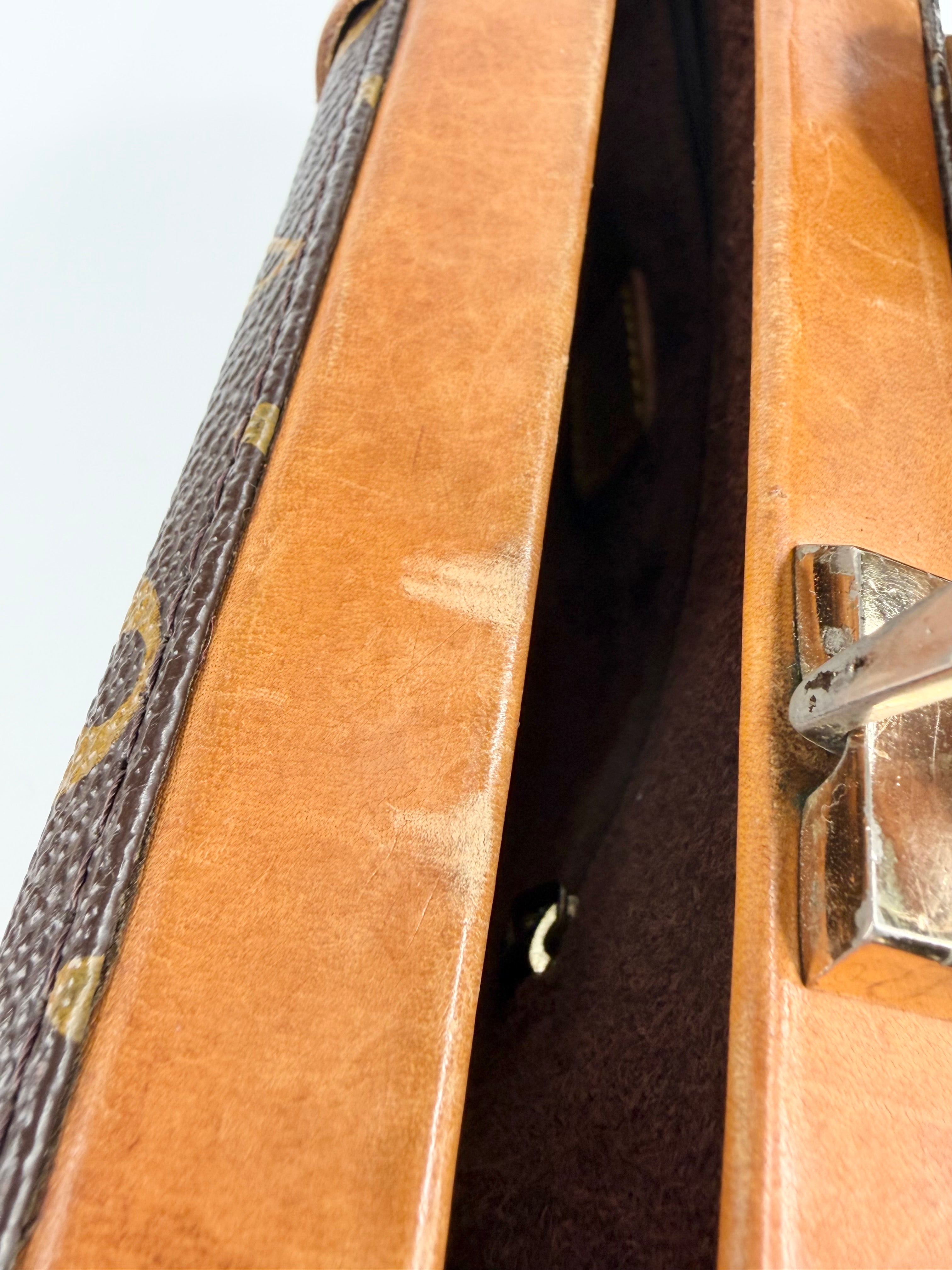 Vintage 1970s Louis Vuitton Monogrammed Doctors Bag