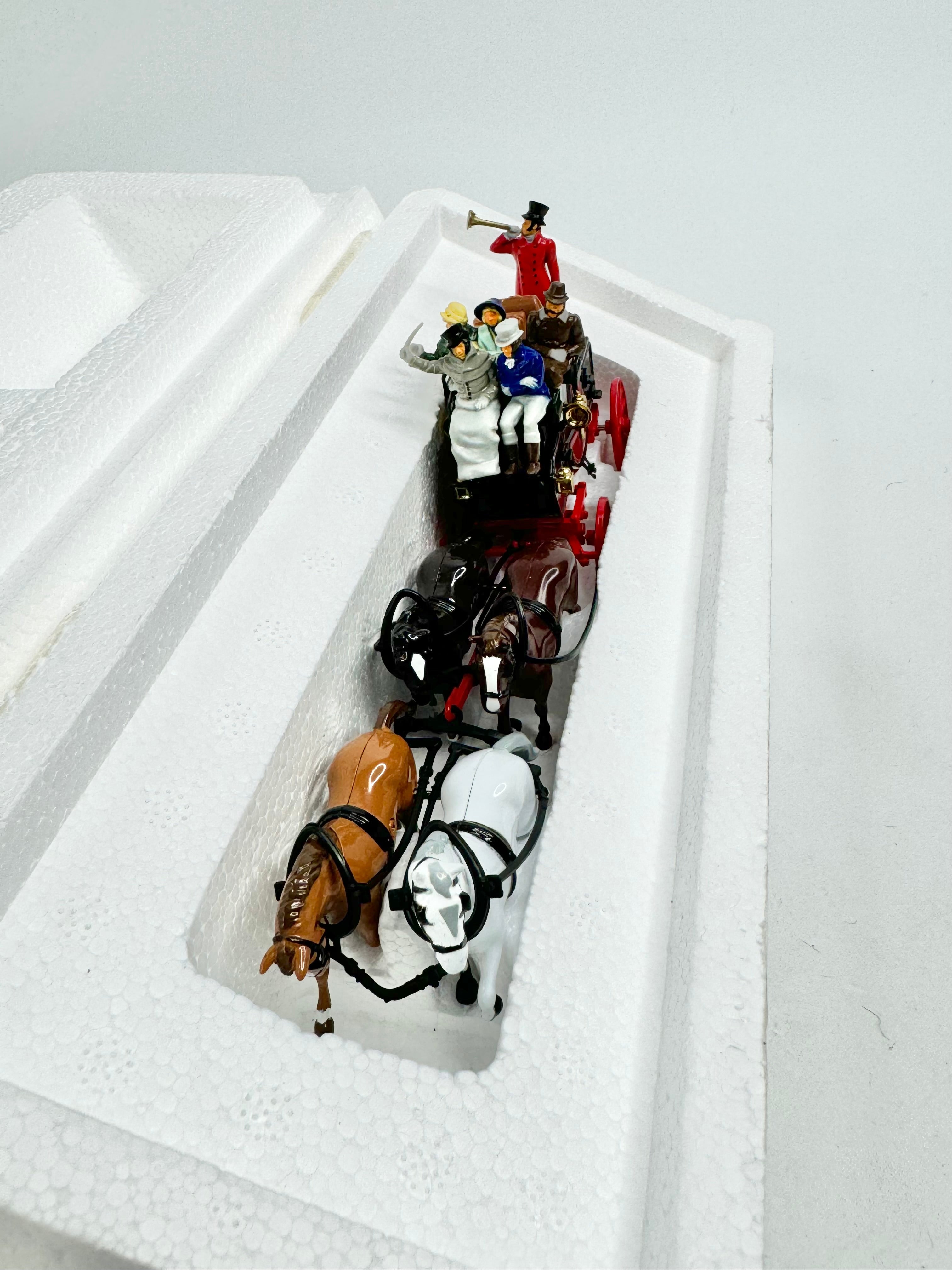 Matchbox Models of Yesteryear 1820 Horse & Carriage - NWT