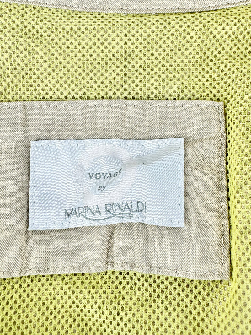 Voyage by Marina Rinaldi Khaki Jacket - AU14