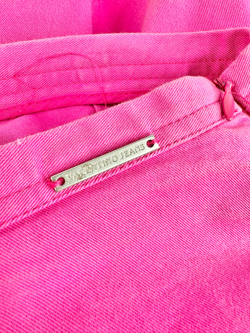 Valentino Jeans Flamingo Pink Capris - AU12/14