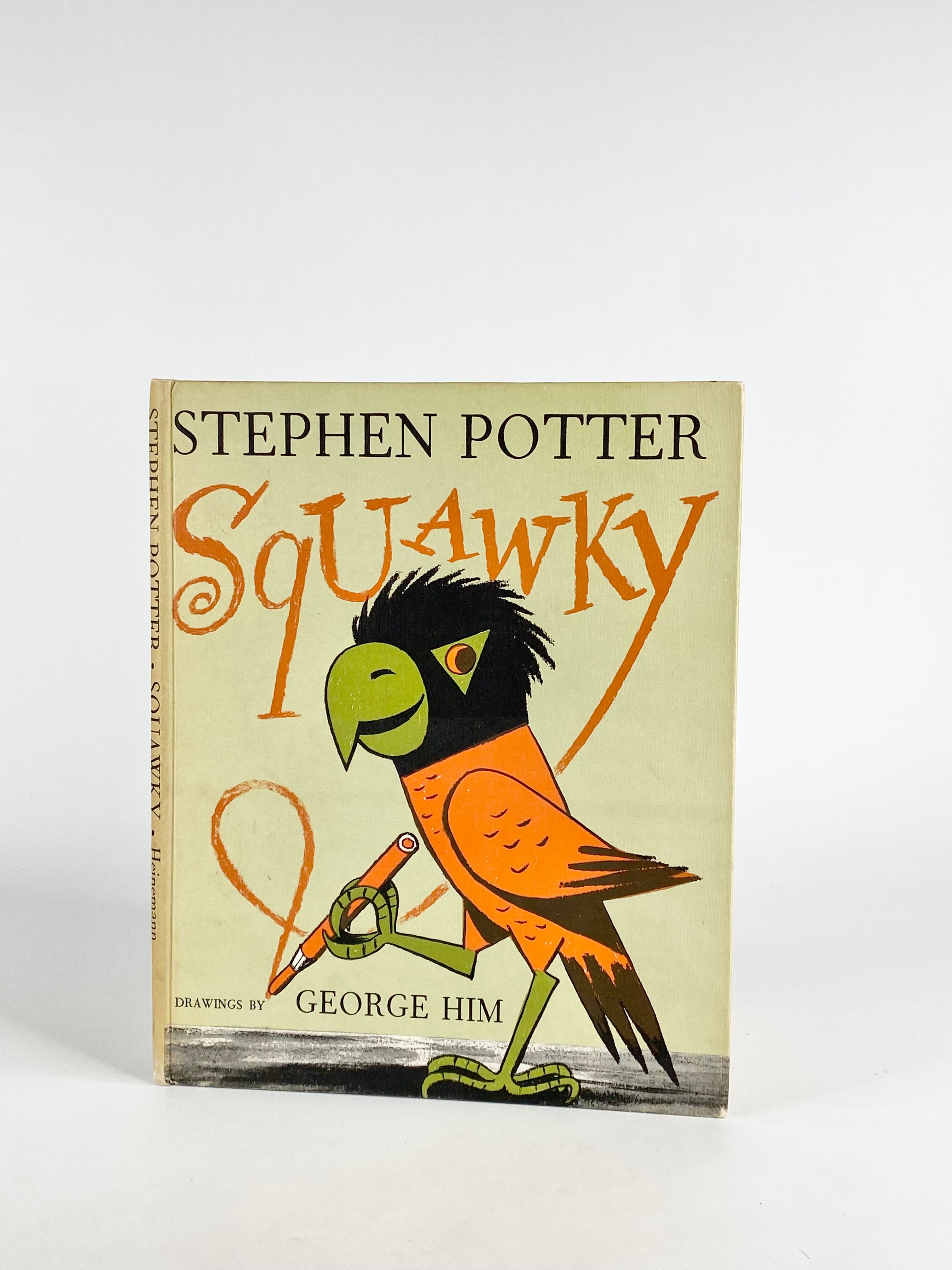 Stephen Potter 'Squawky' Hardcover Children's Book