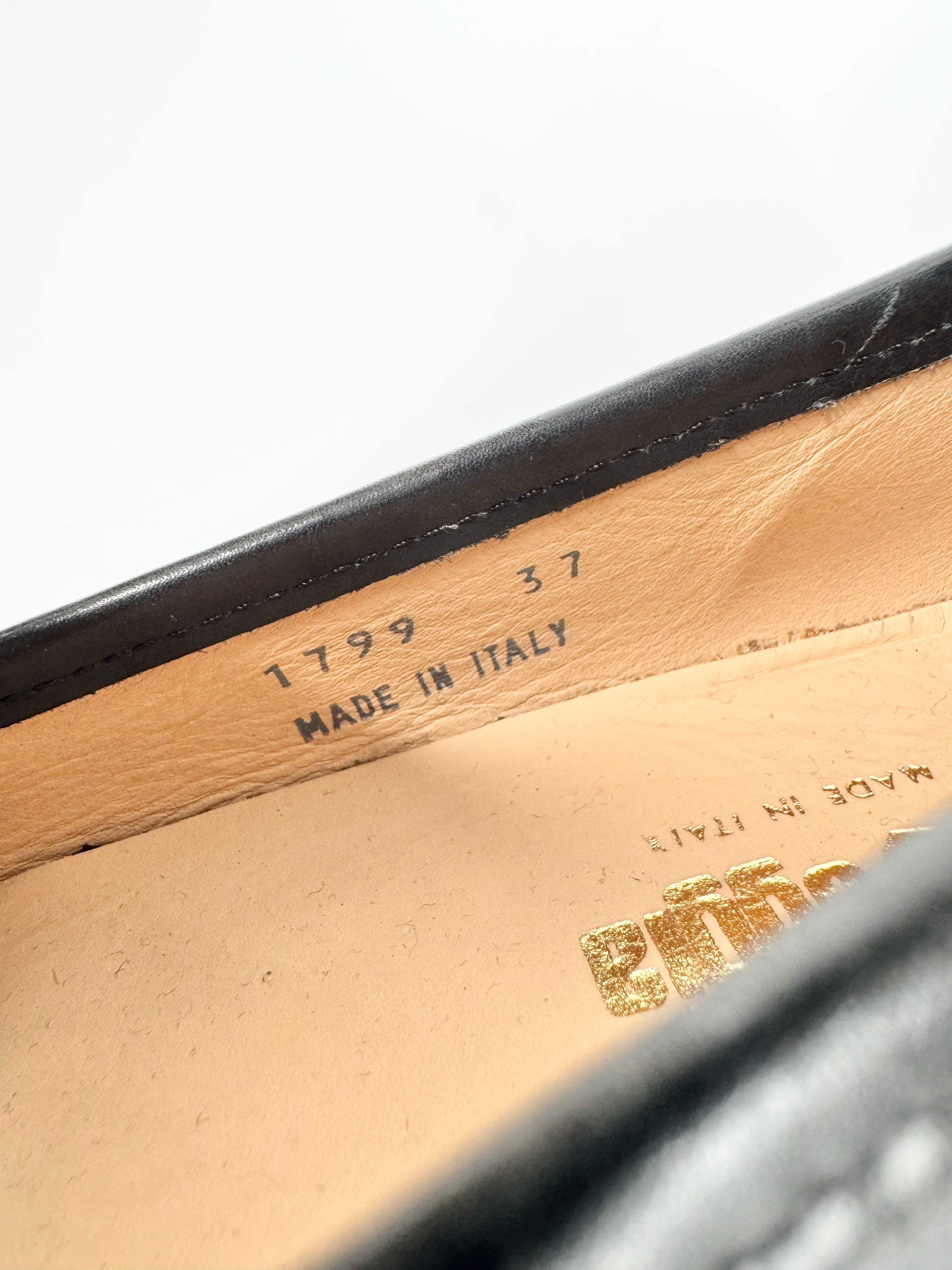 Loggia Black Lightweight Loafers - EU37