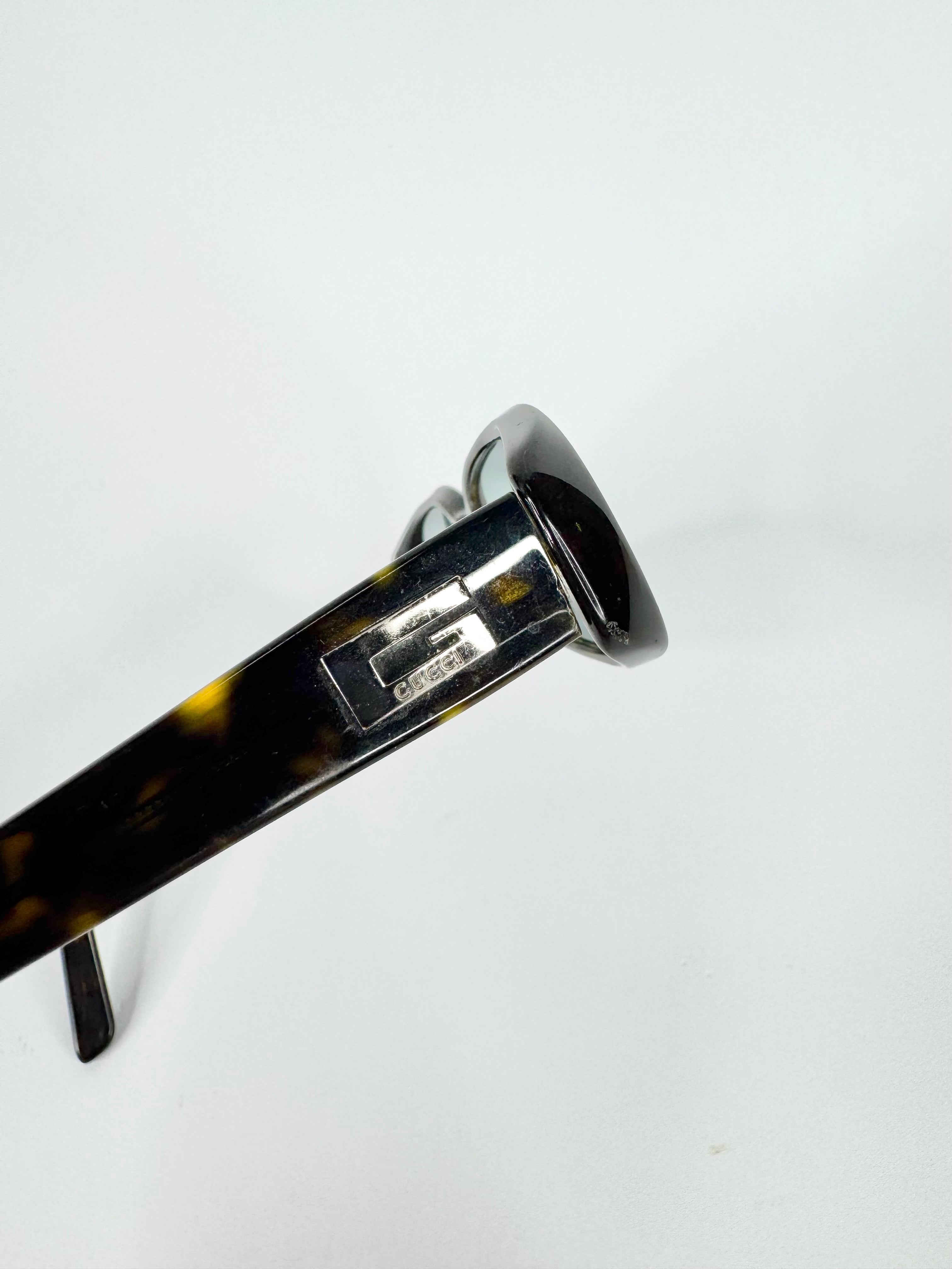 Vintage 90s Gucci Tortoiseshell Sunglasses