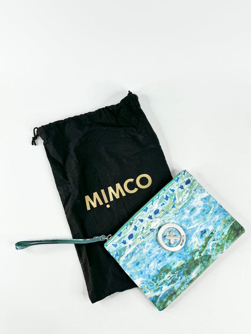 Mimco Supernatural Blue Wristlet