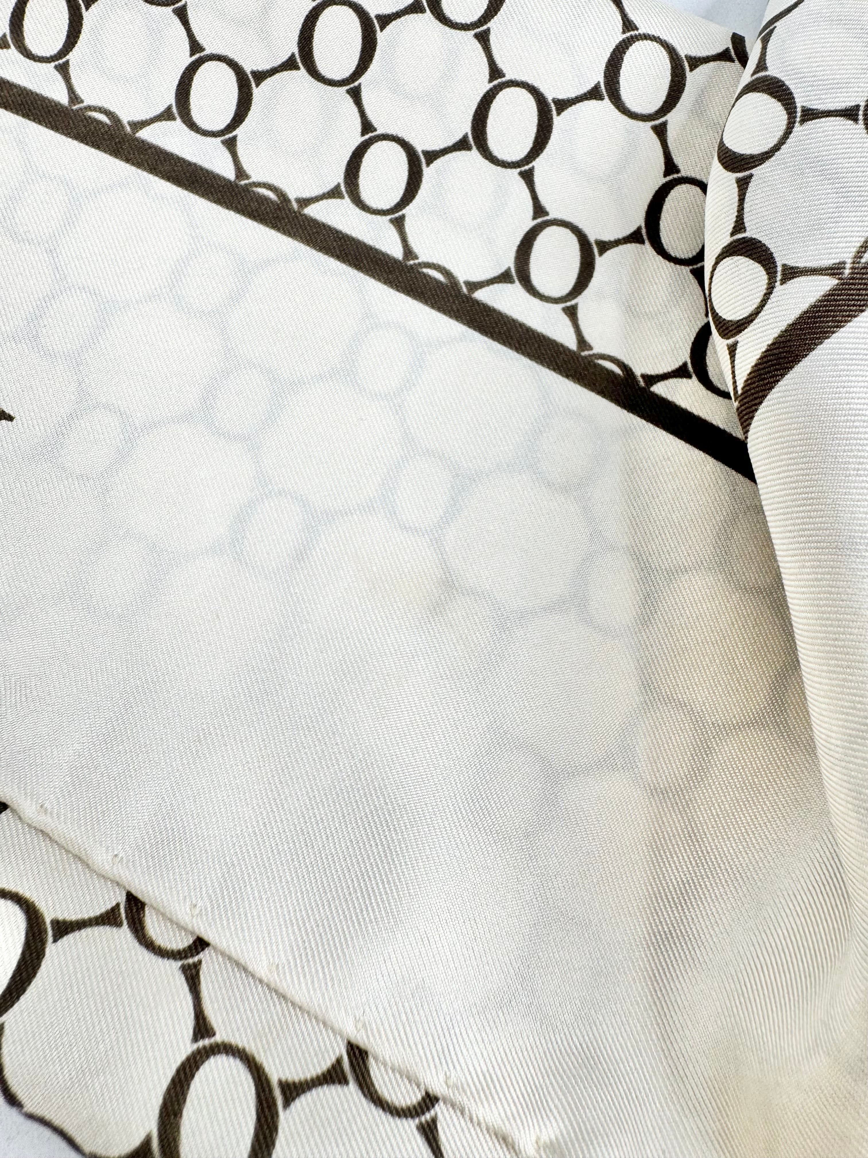 Oroton Monogrammed Print Scarf