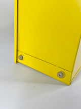 Vintage IKEA PS 1995 Yellow Keyhole Cabinet Clock