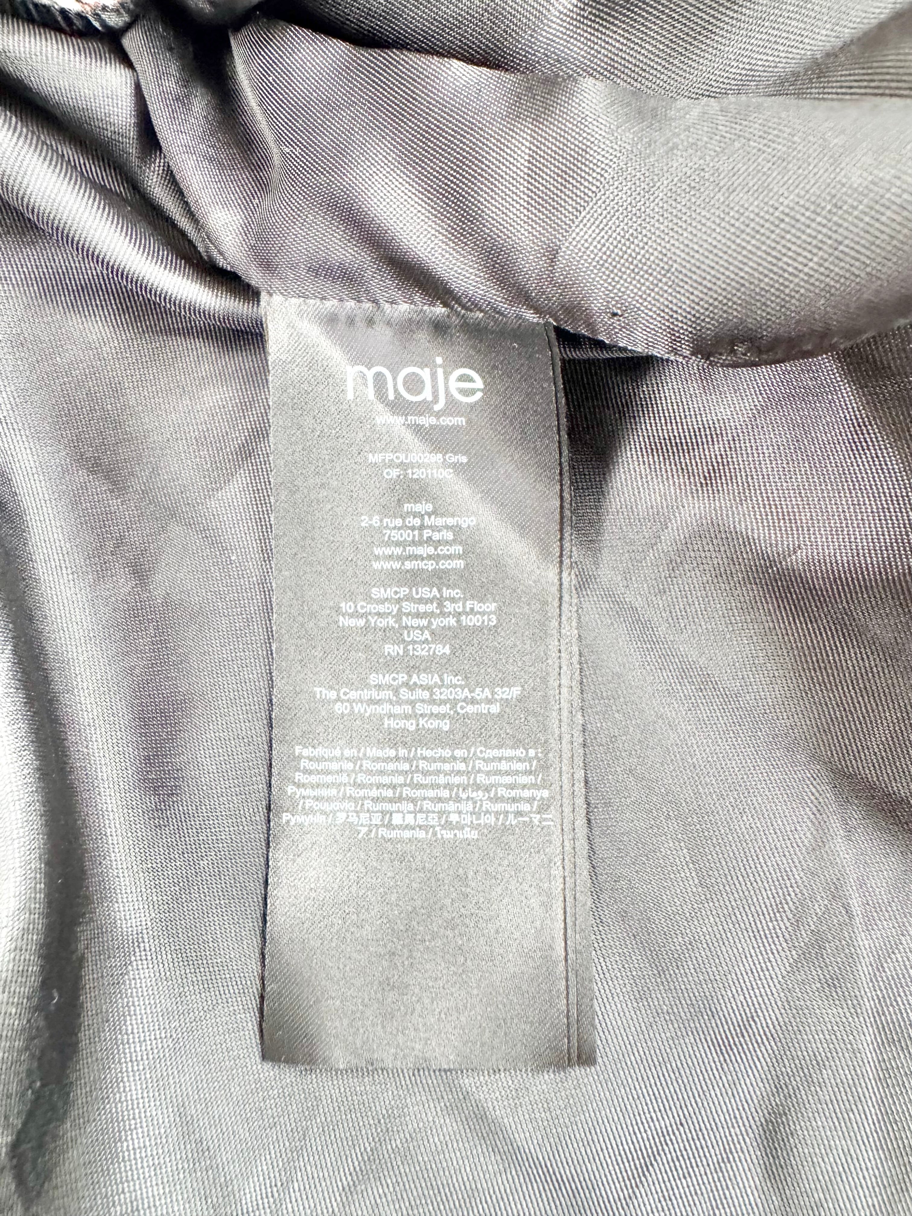 Maje Brown Grey & White Tweed - AU8/10