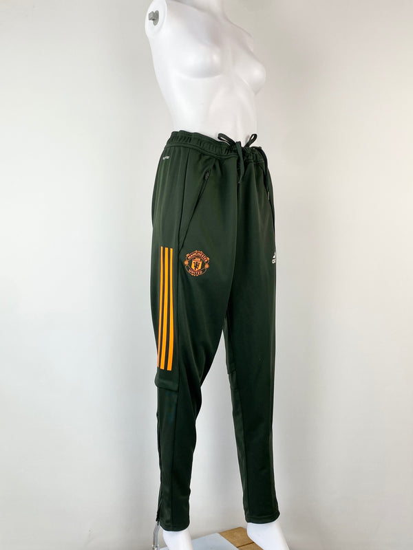 Adidas Manchester United Green Track Pants - M