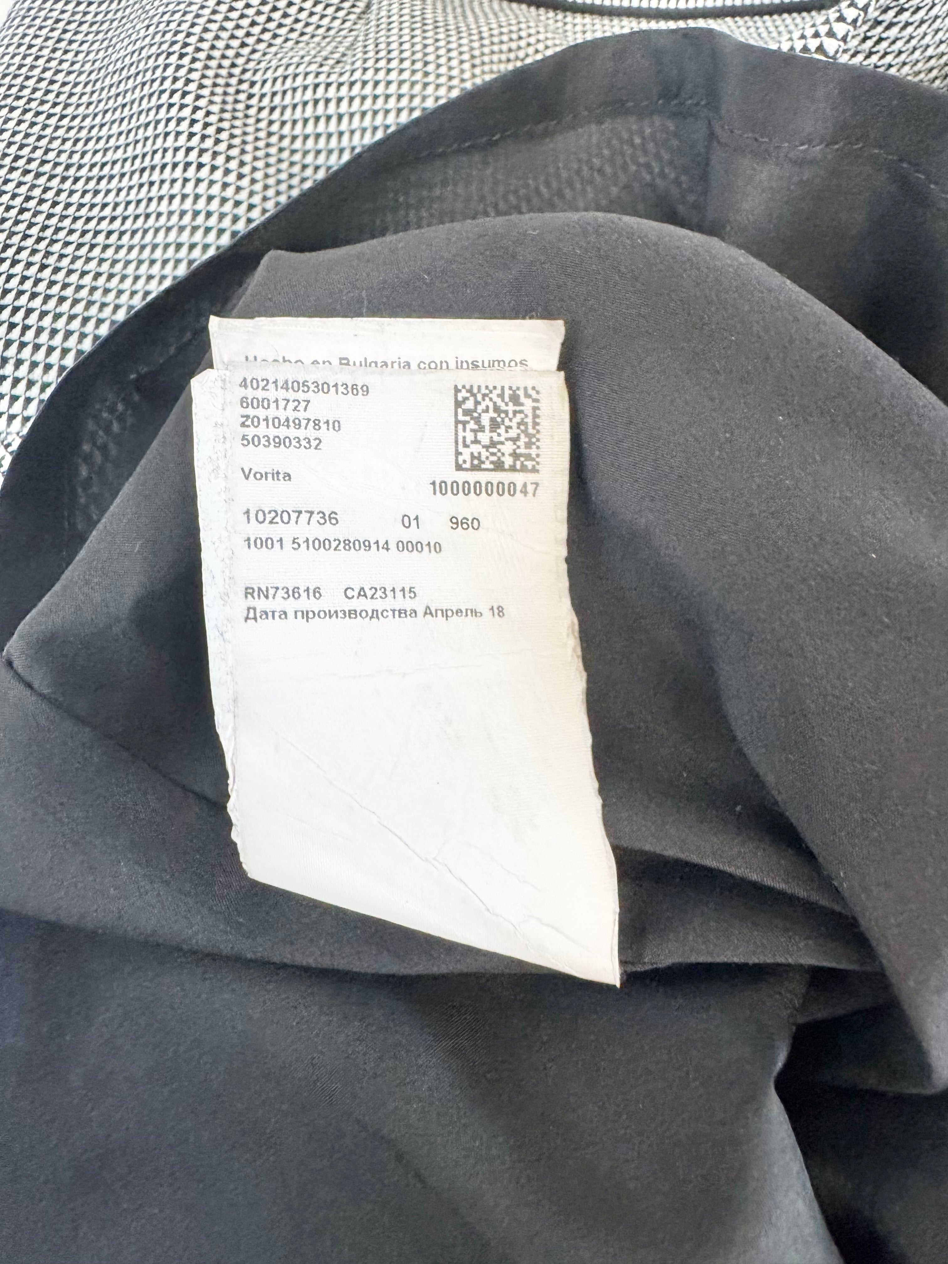 Hugo Boss Black & White Pencil Skirt - AU8