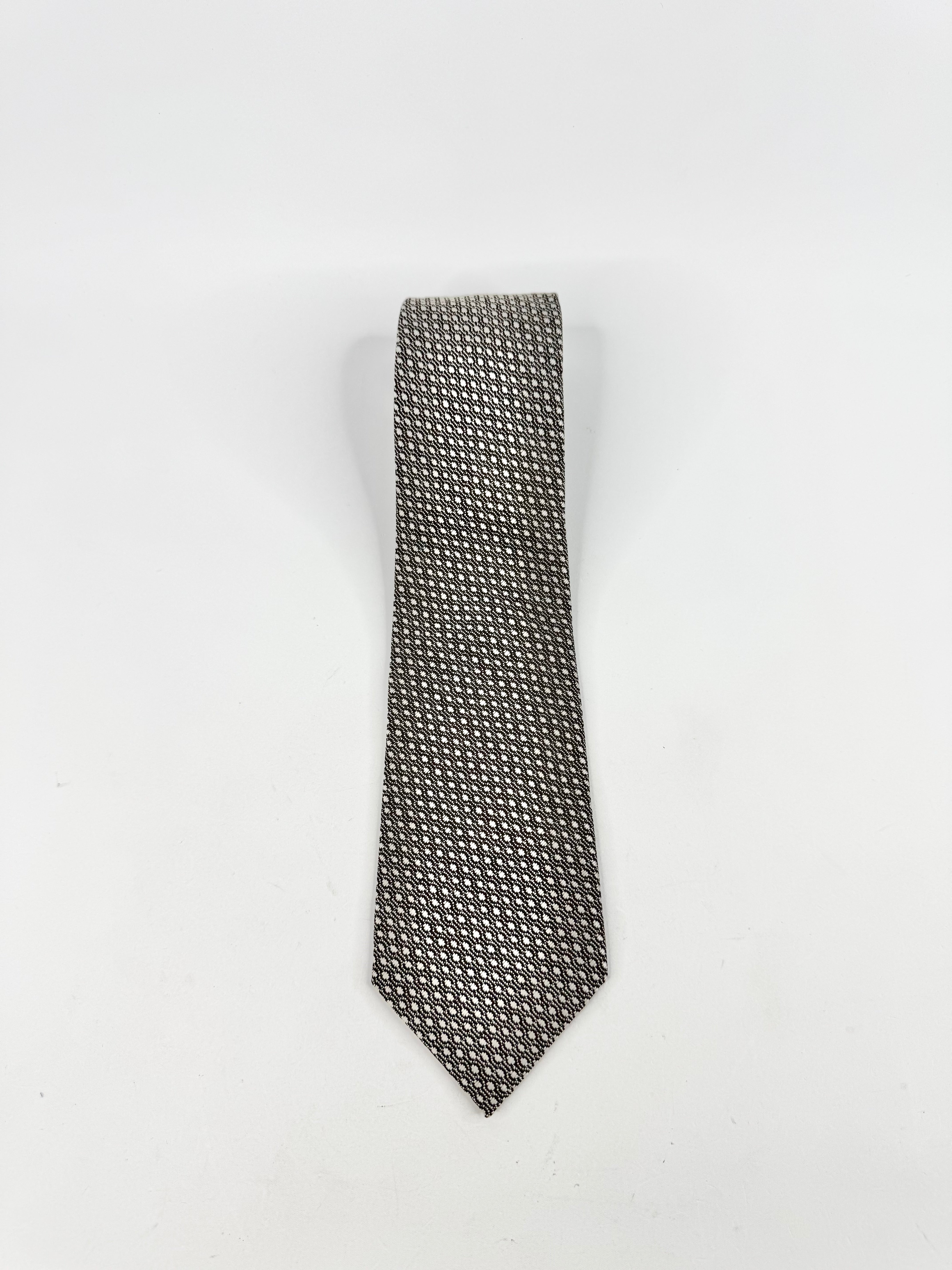 Tom Ford Silvery Silk Tie