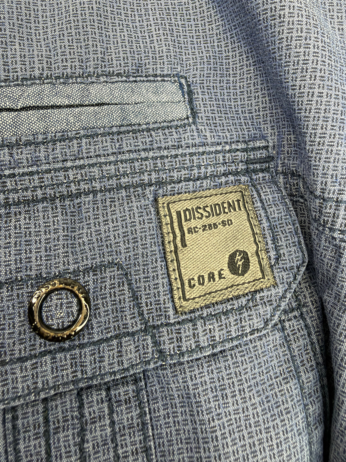 Dissident Core Denim Wear Utility Shirt - XL
