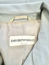 Dove Grey Emporio Armani Wool Blend Blazer - AU8/10