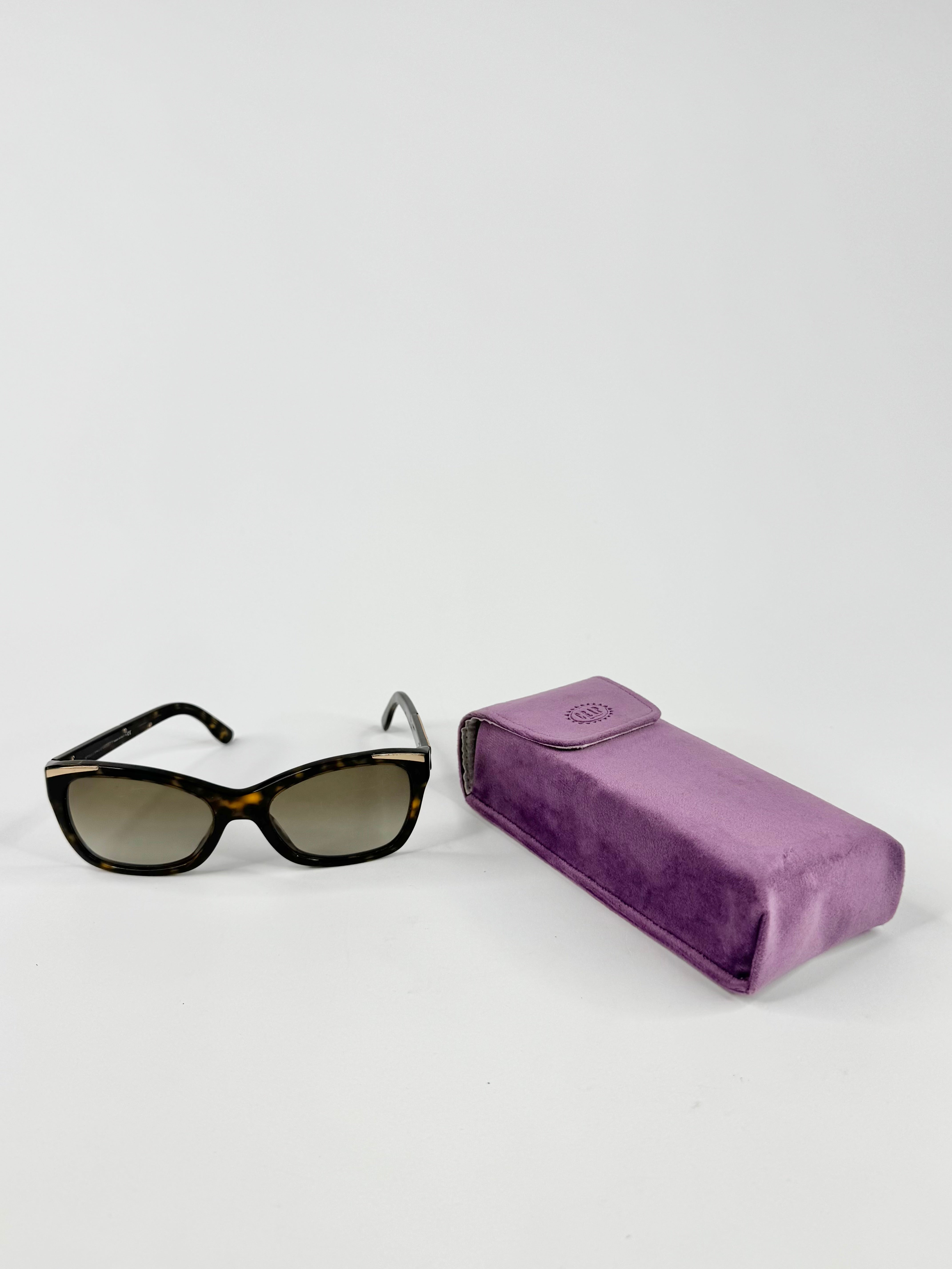 Stella McCarteny SM4017 Oversized Tortoiseshell Sunglasses