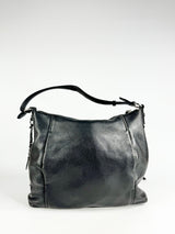 Michael Kors Black Leather Shoulder Bag
