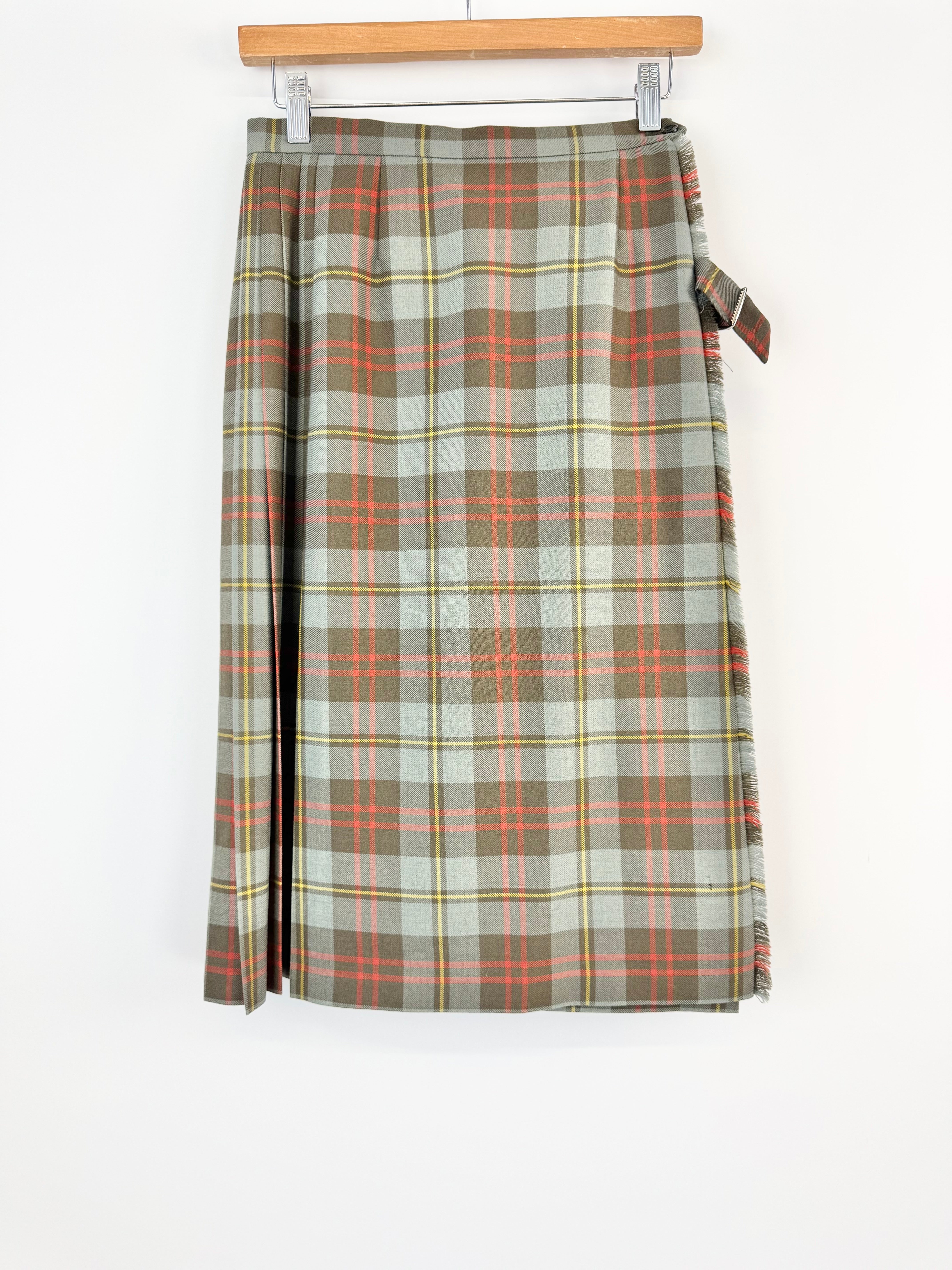 MFW Fletcher Jones Moss Green Kilt - AU12/14