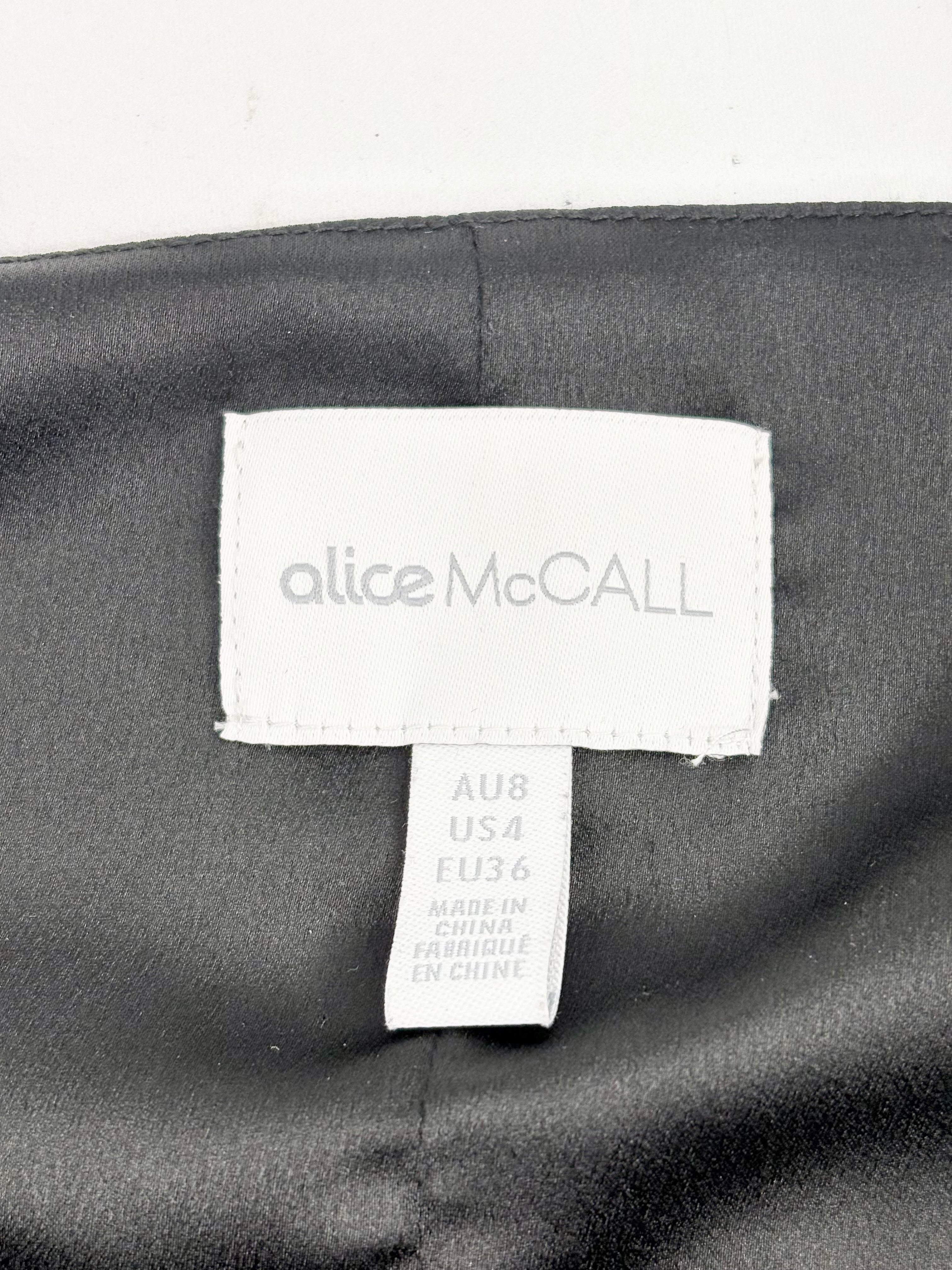 Alice McCall Silk-Blend Cropped 'Picasso' Top - AU8