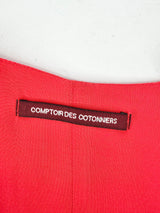 Comptoirs Des Cotonniers Deep Orange Tunic - AU8/10
