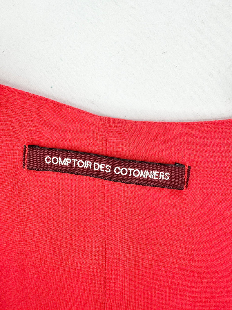 Comptoirs Des Cotonniers Deep Orange Tunic - AU8/10
