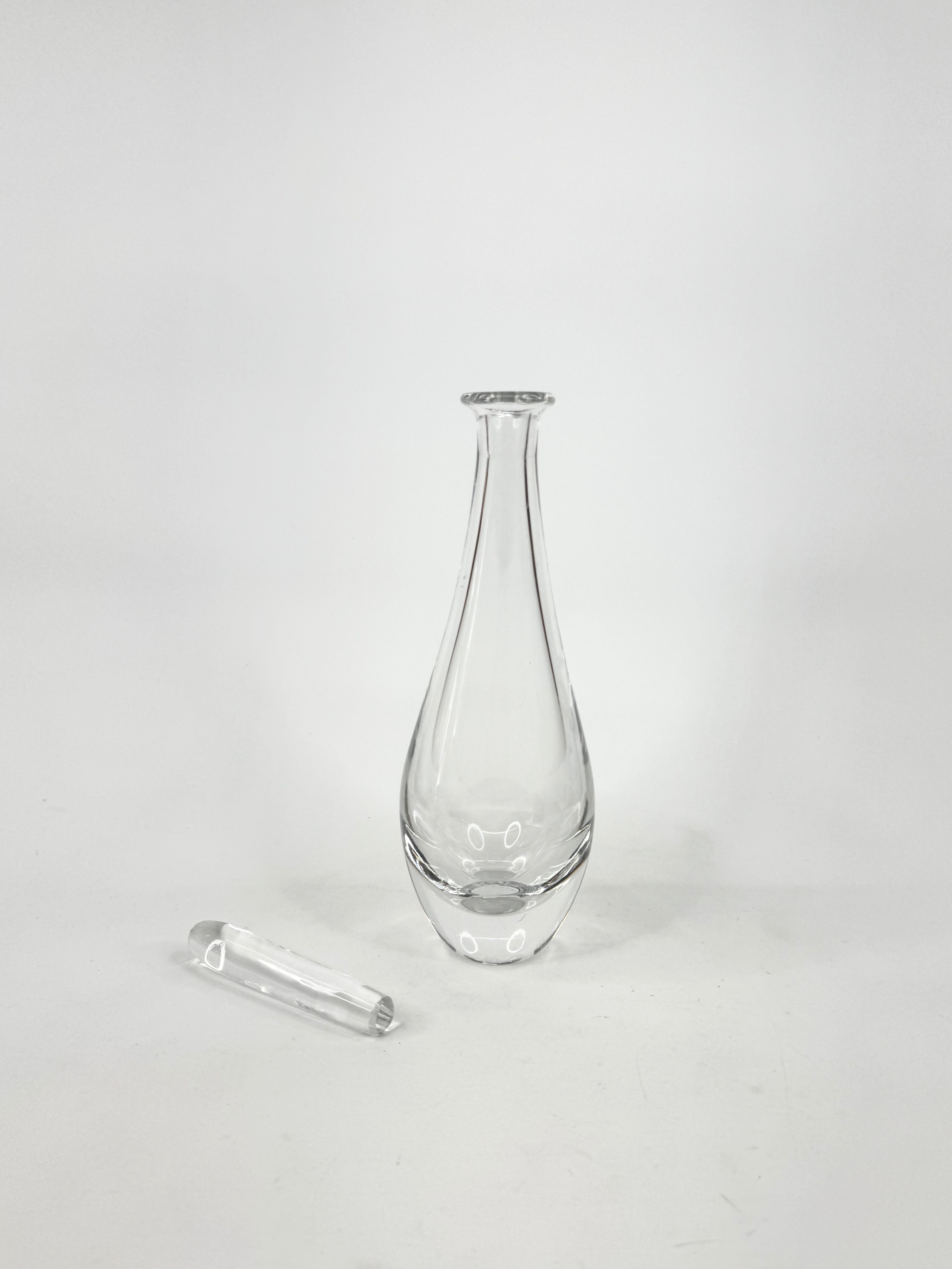 Orrefors Clear Glass Decanter