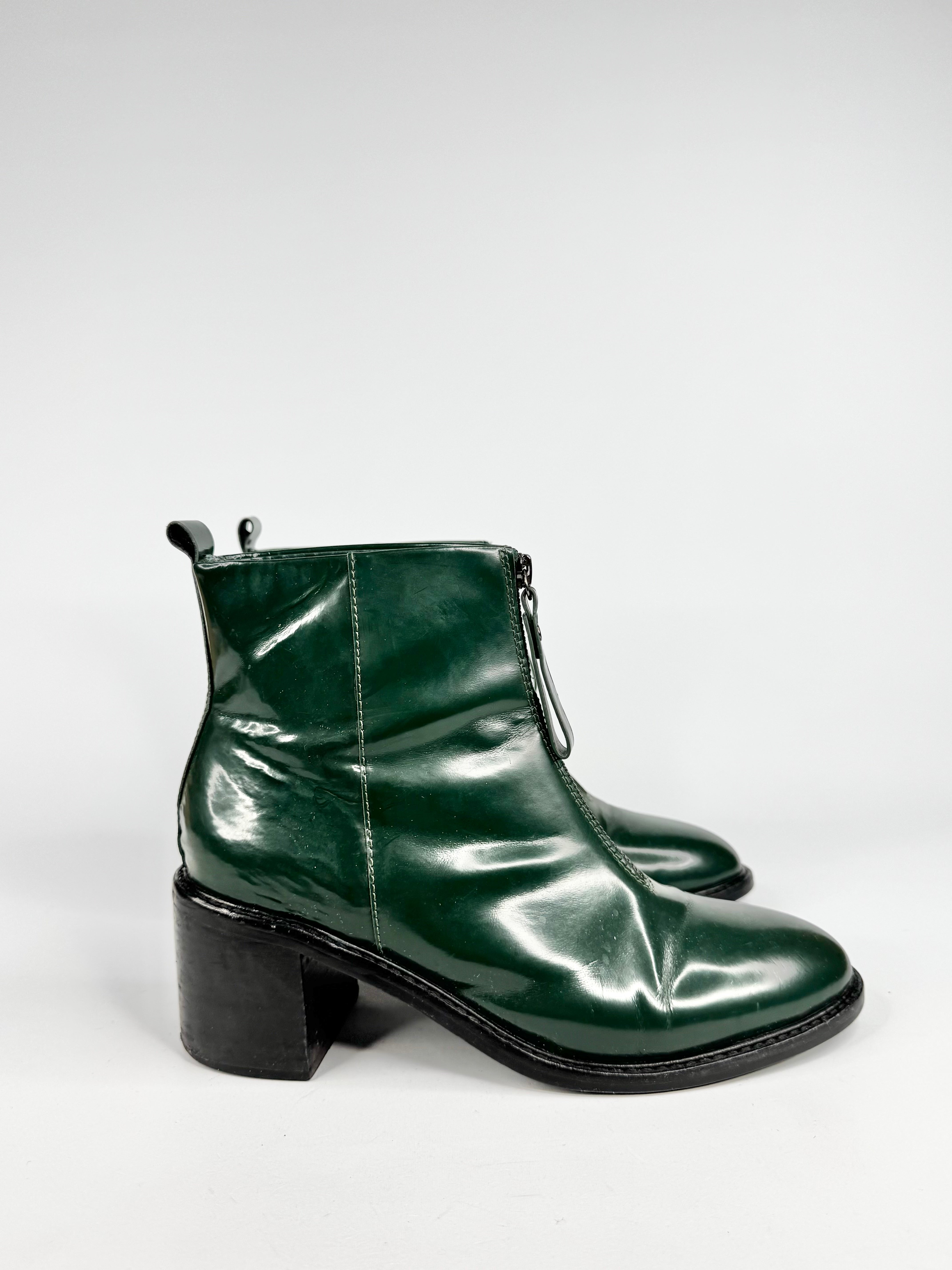 Búl Forest Green 'Martagon' Ankle Boots - EU39