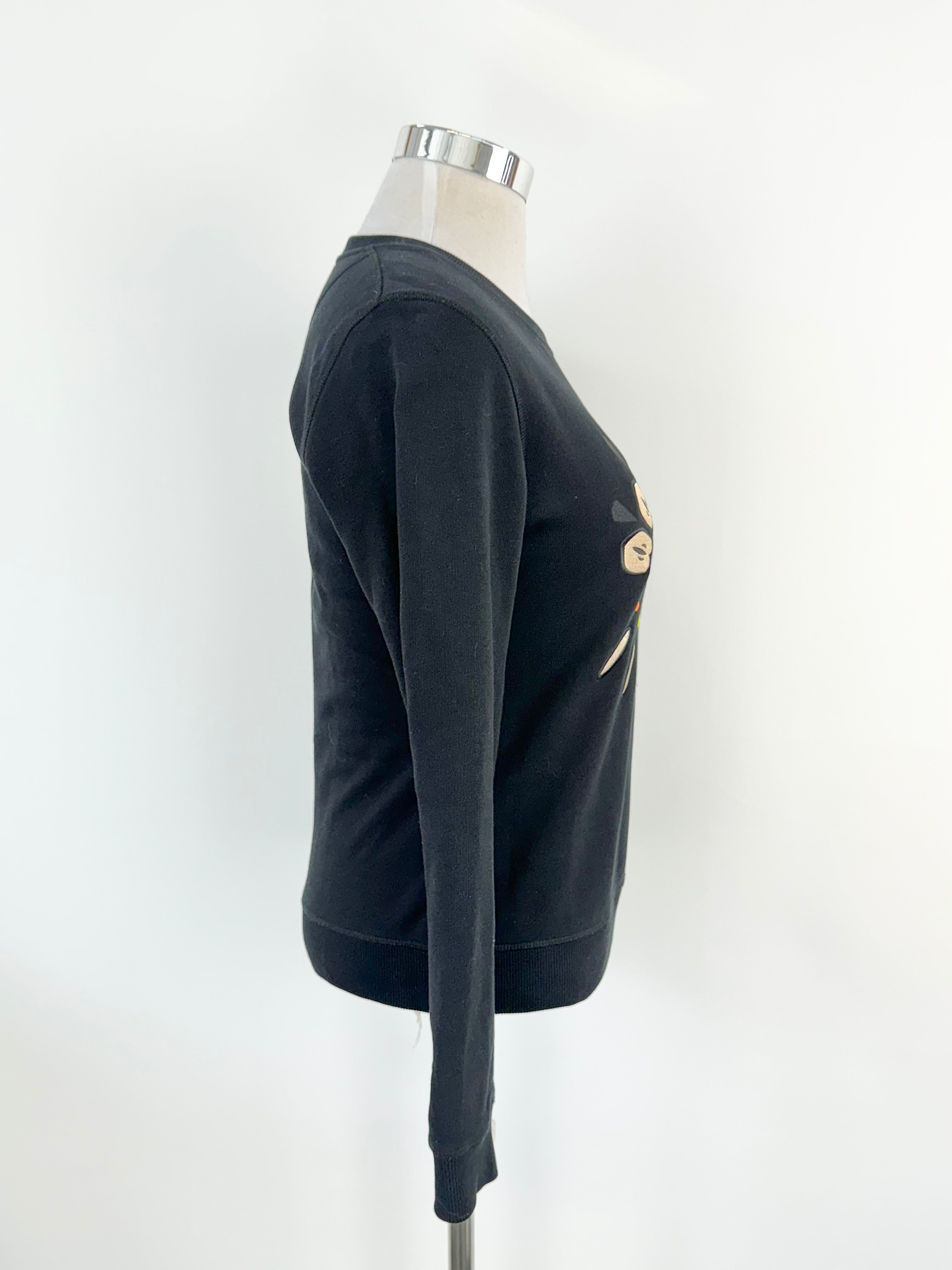 Kenzo Paris Black Classic Eye Sweatshirt - AU12
