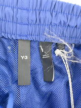 Adidas Y-3 Indigo Logo-Patch Swim Shorts - L