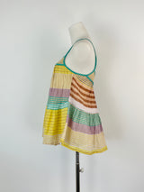 Gorman Multicolour Striped Silk-Blend Camisole - AU8