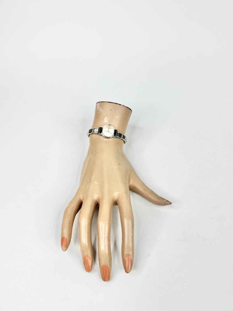 Vintage 1970s Silver Tone Tissot Watch