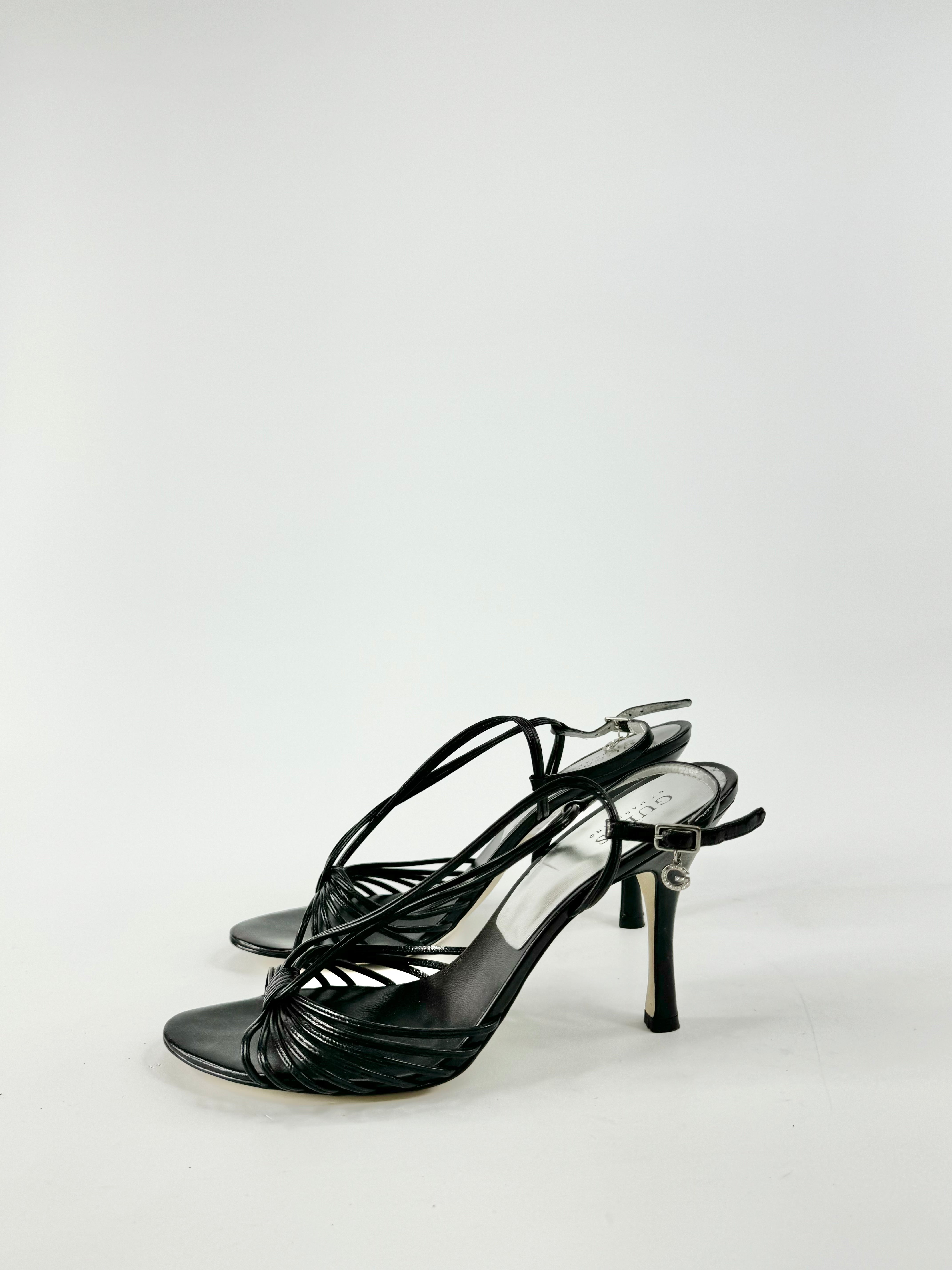 Guess by Mariano Black Strap Stilettos - EU40