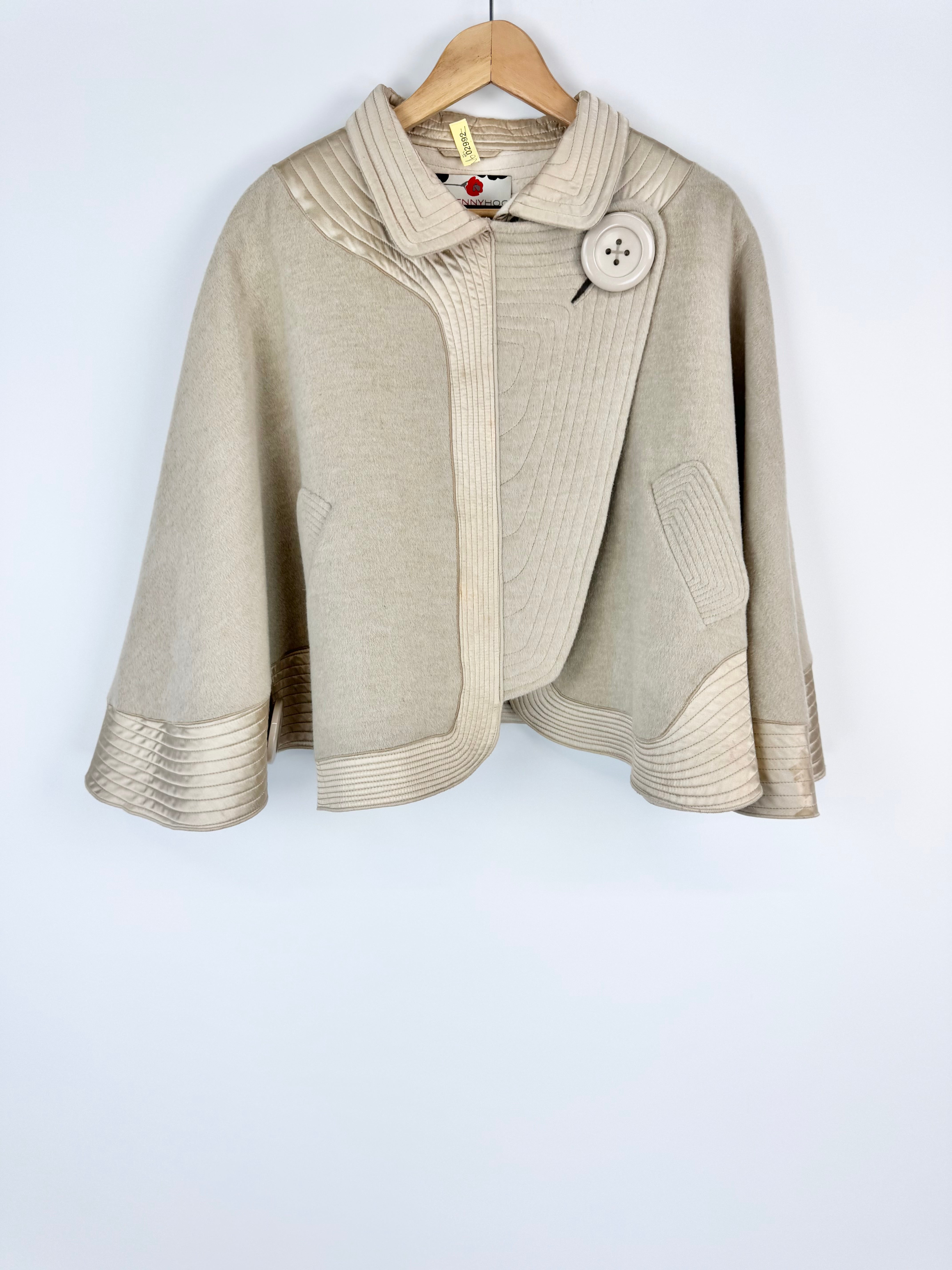 Jenny Hoo Beige Swing Jacket - AU10/12