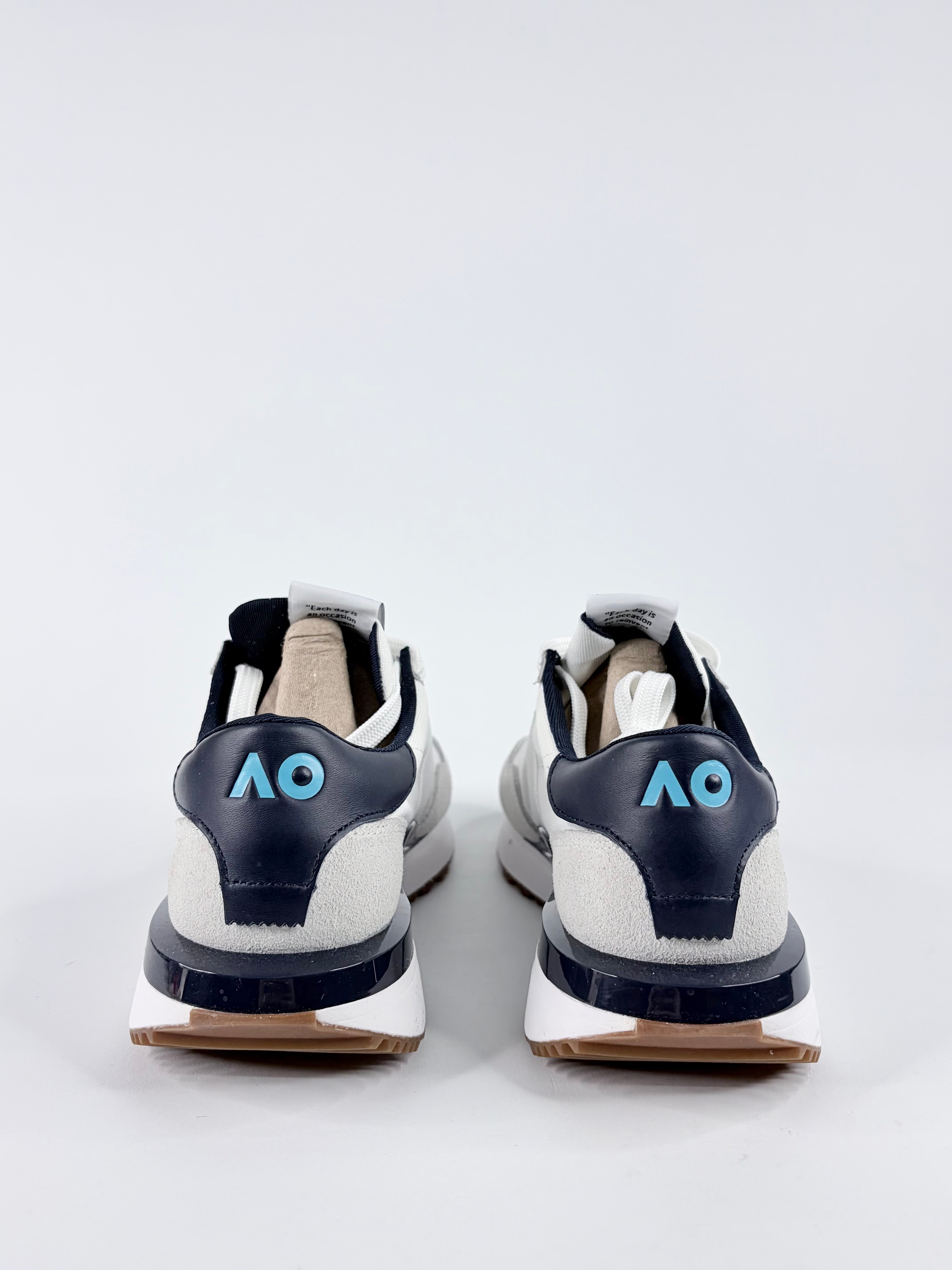 Polo Ralph Lauren x Australian Open White & Navy Sneakers - EU38