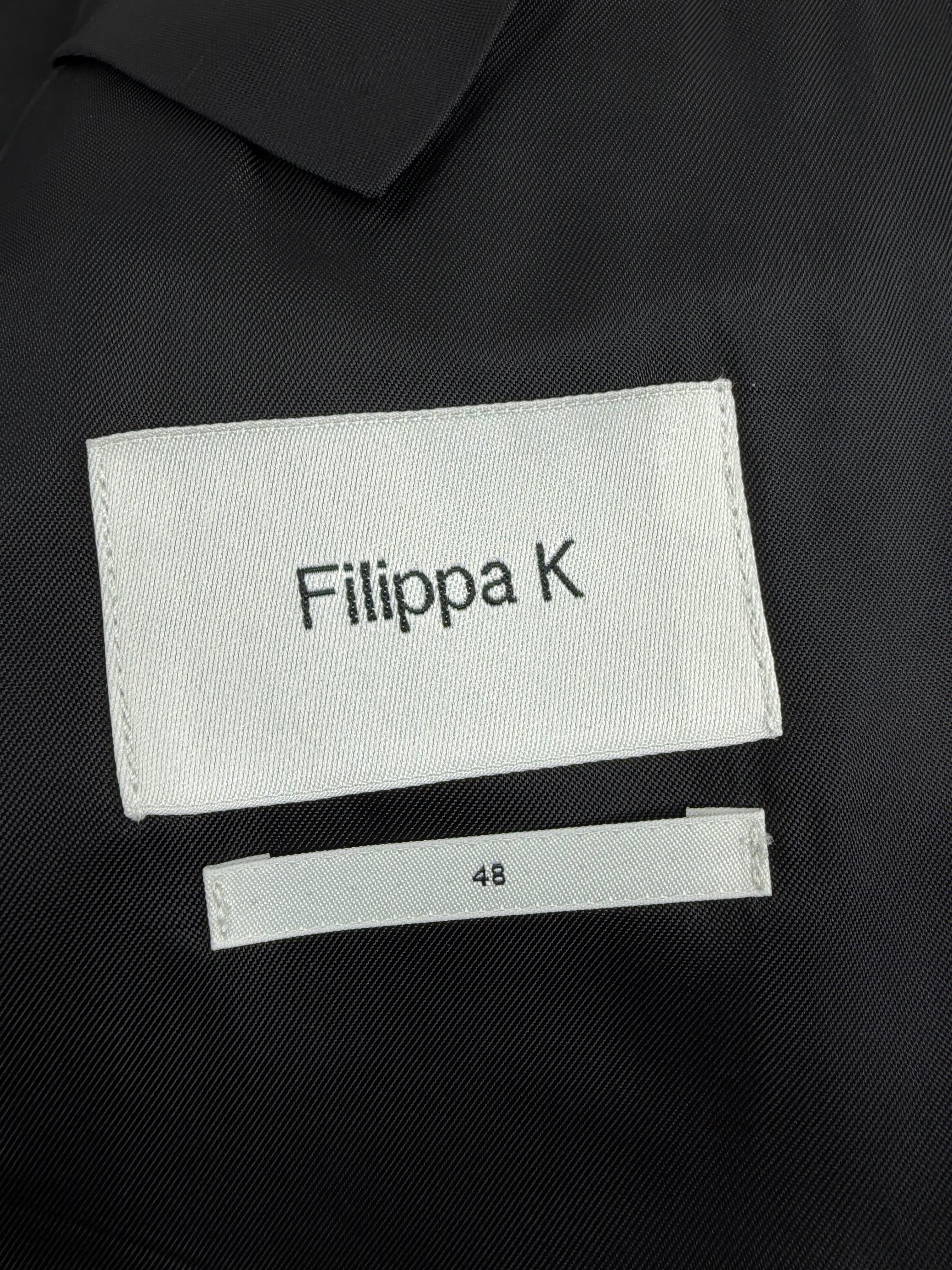 Filippa K Deep Grey Wool Blazer - 48