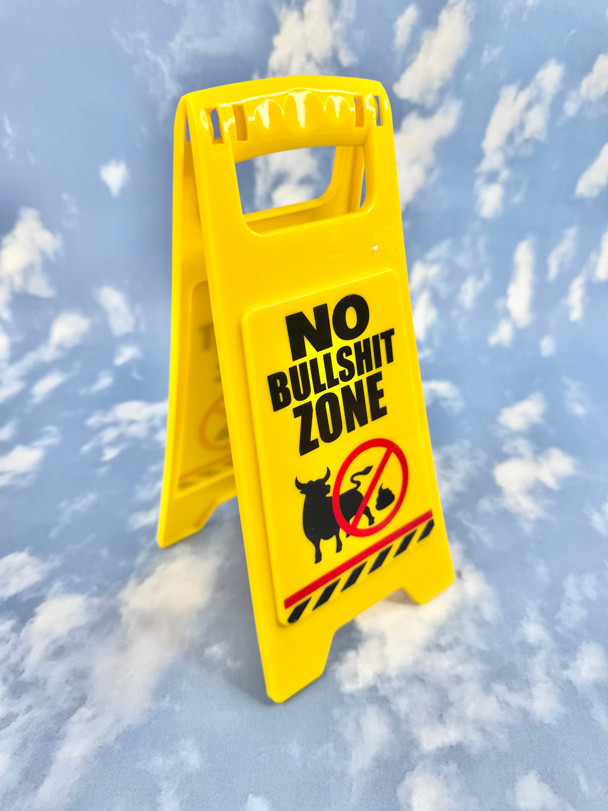Miniature No Bull Sh*t Sign