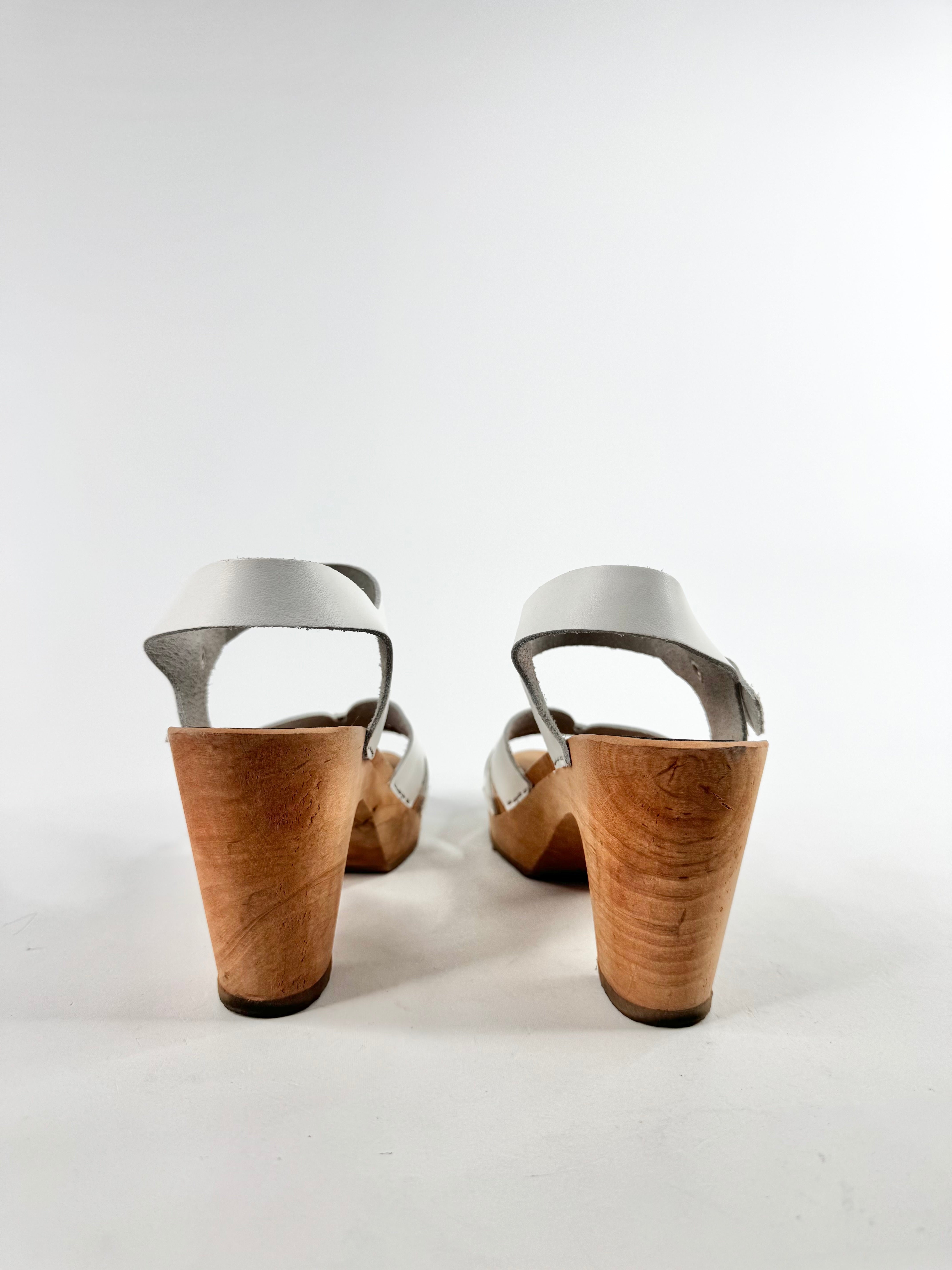 Funkis White Clogs - EU39