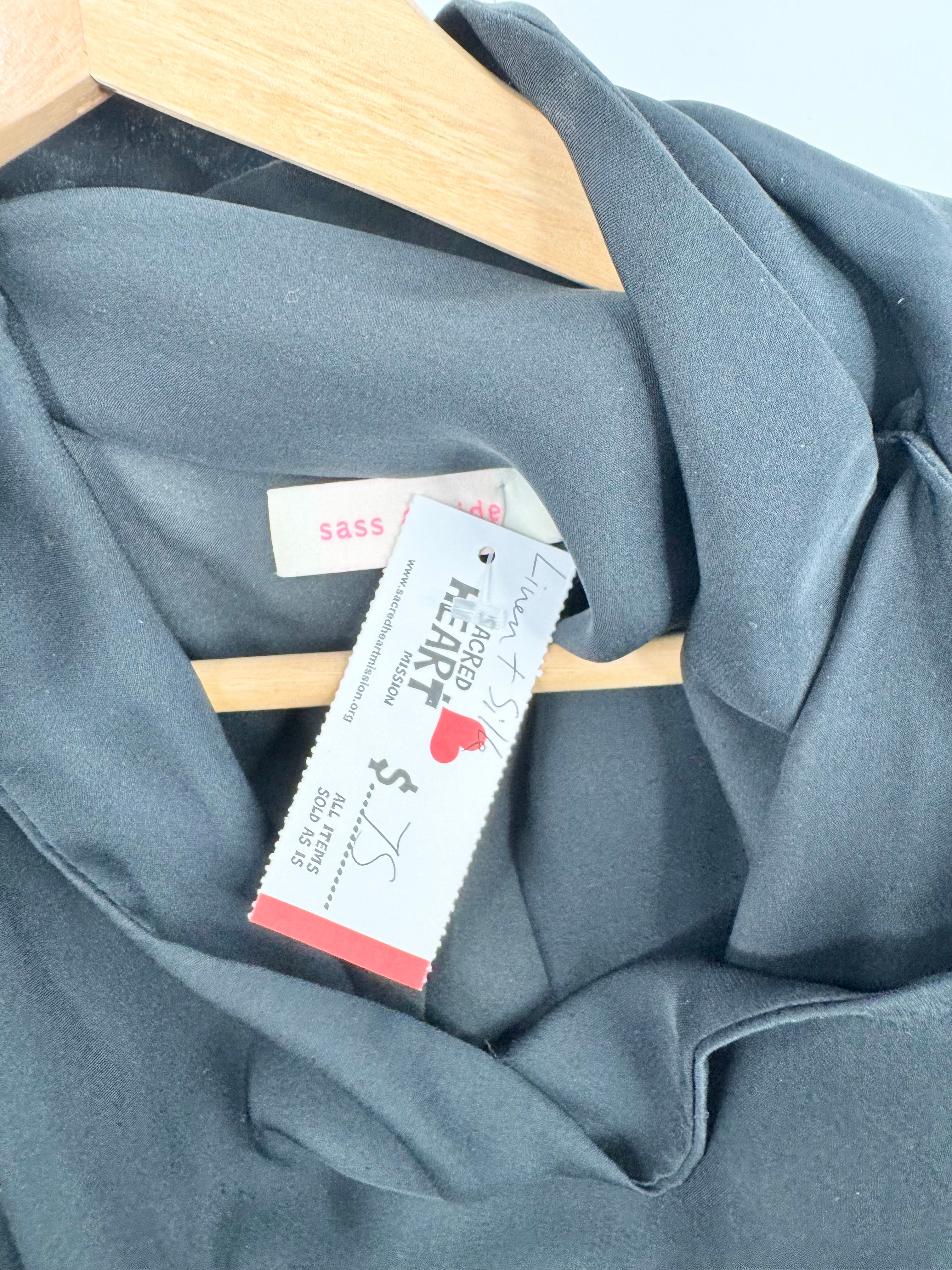 Sass & Bide 'Beaded Bands' Jacket Top Hybrid - AU14