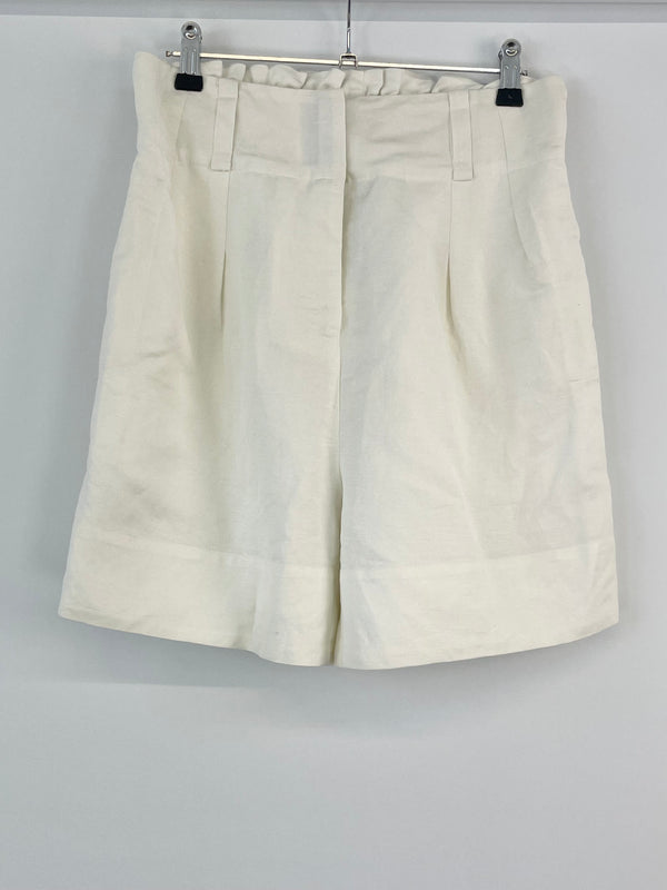 Elka Collective White 'Surface' Shorts - AU10