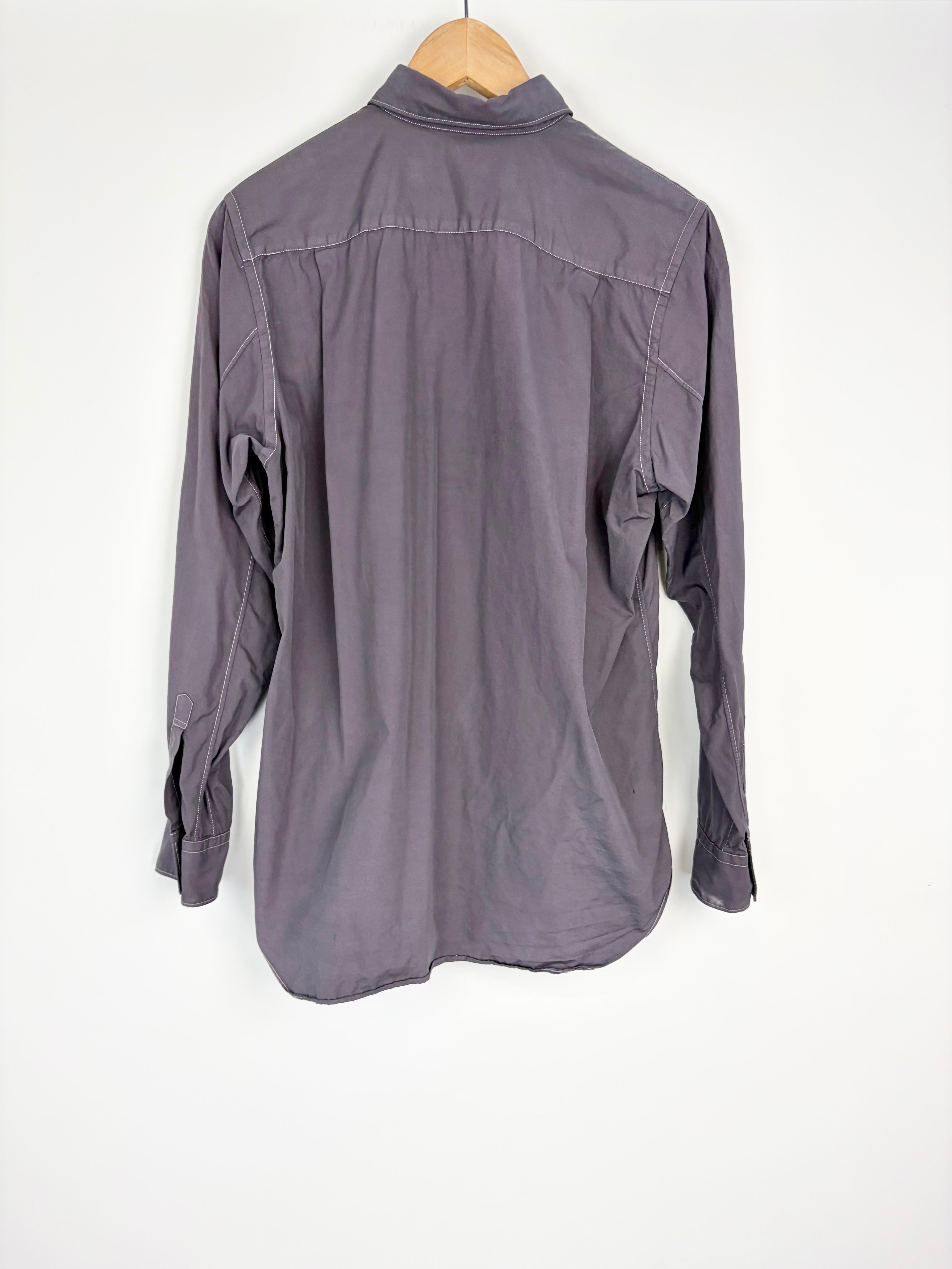 Comme des Garçons Muted Aubergine Shirt - S