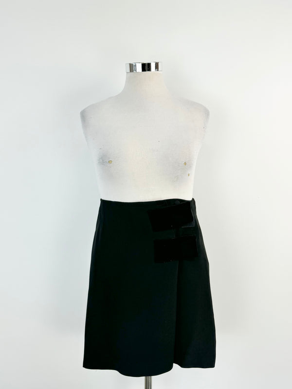 Moschino Cheap & Chic Black Mini Skirt - AU12