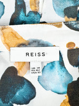 Riess White & Tan Patterned Shirt - AU14
