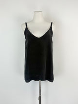 Cable Melbourne Black Silk Camisole - AU8
