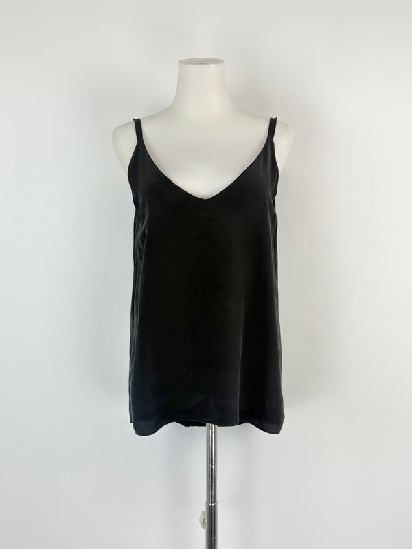 Cable Melbourne Black Silk Camisole - AU8