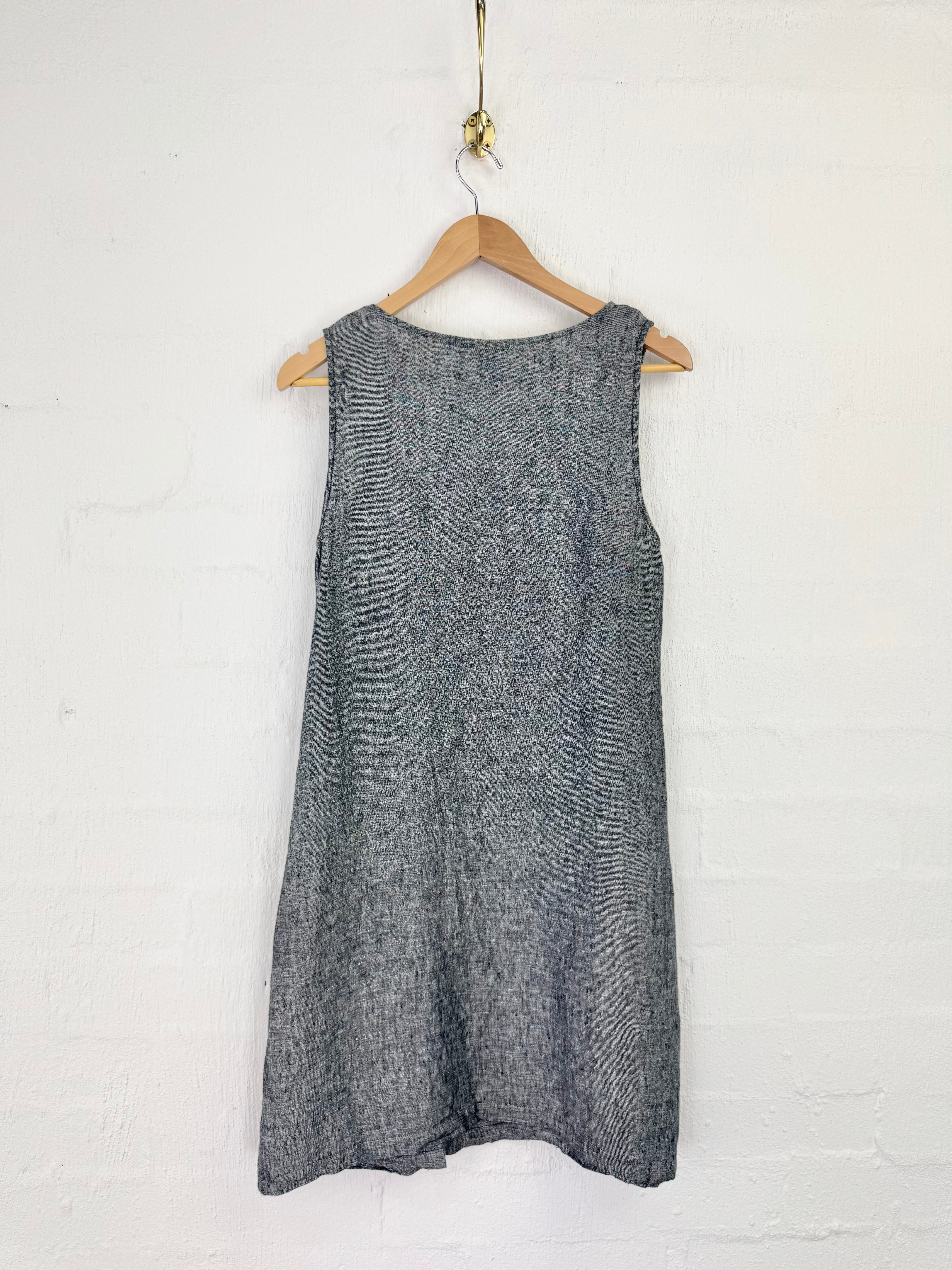 ELK Grey French Linen Tunic - AU10