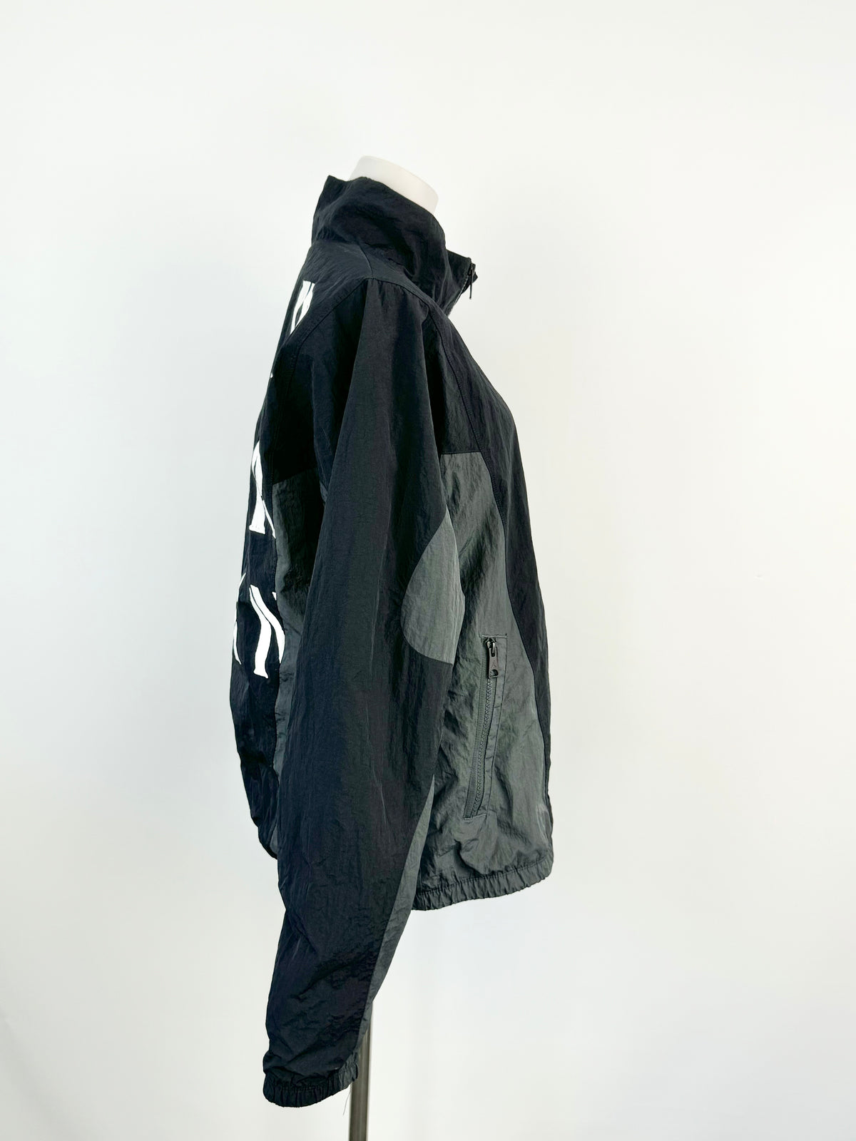 Air Jordan Black & Grey Track Jacket - S