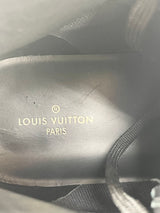 Louis Vuitton Rivoli Black Monogrammed High-Top Sneakers - 9.5