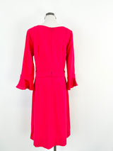 Goat 'Chiara' Raspberry Wool Dress NWT - AU12