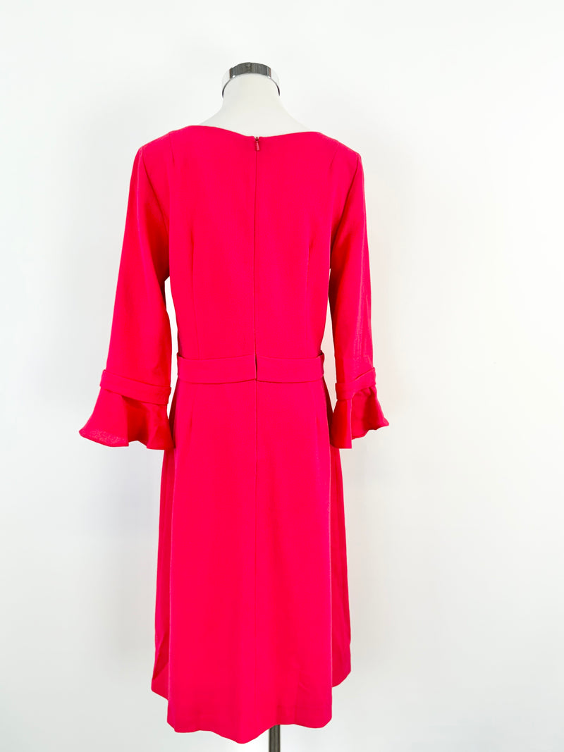 Goat 'Chiara' Raspberry Wool Dress NWT - AU12