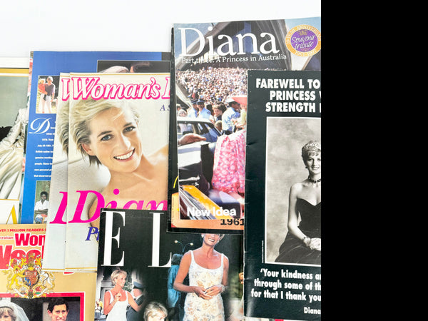 Selection of Diana Princess of Wales Magazines