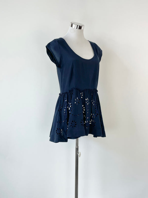 Alice McCall Navy Blue Sleeveless Mini Dress - AU10