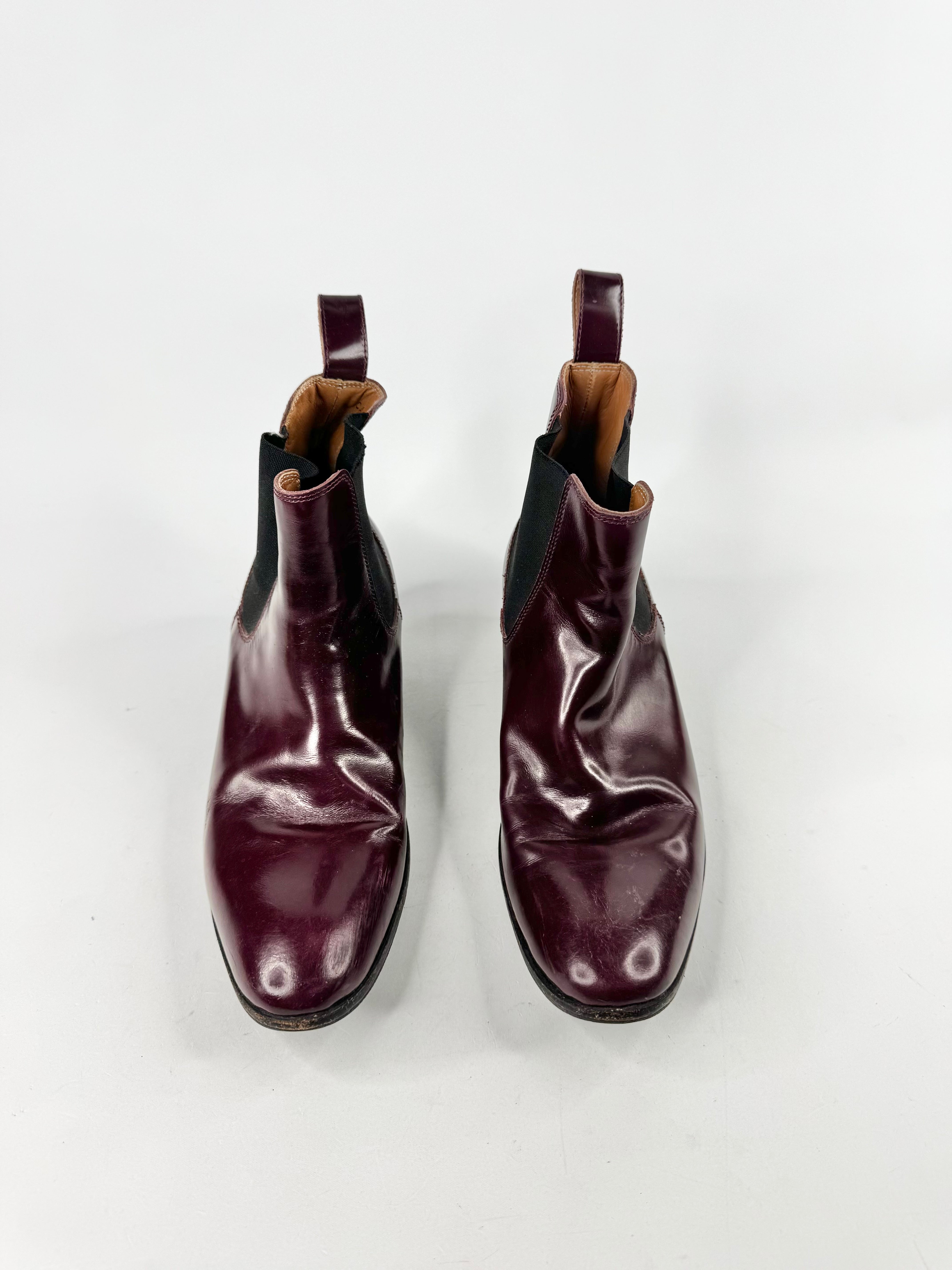 John Fluevog Mahogany Ankle Boots - EU40.5